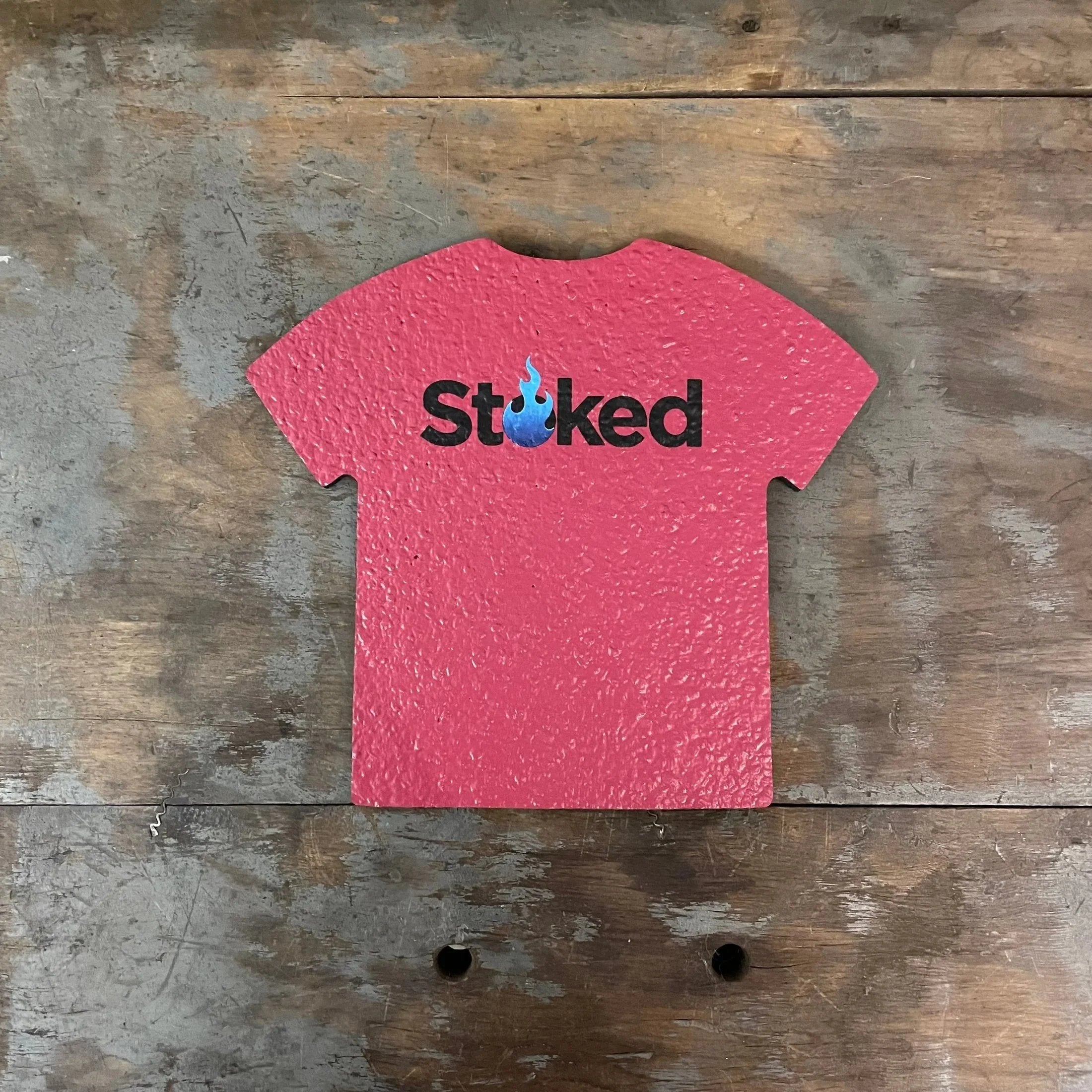Stoked Provisions - Limited Edition T-Shirt Moodmat Red