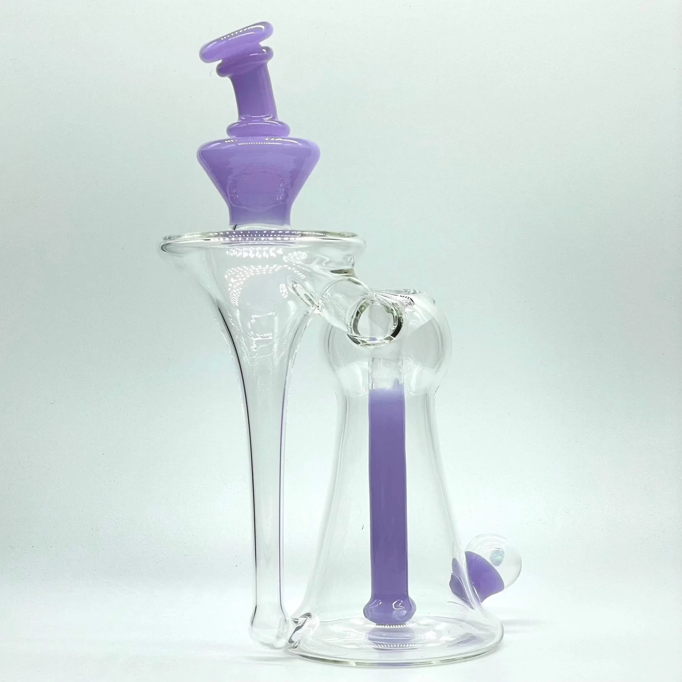 Lid Glass - Cotton Candy Recessed Recycler