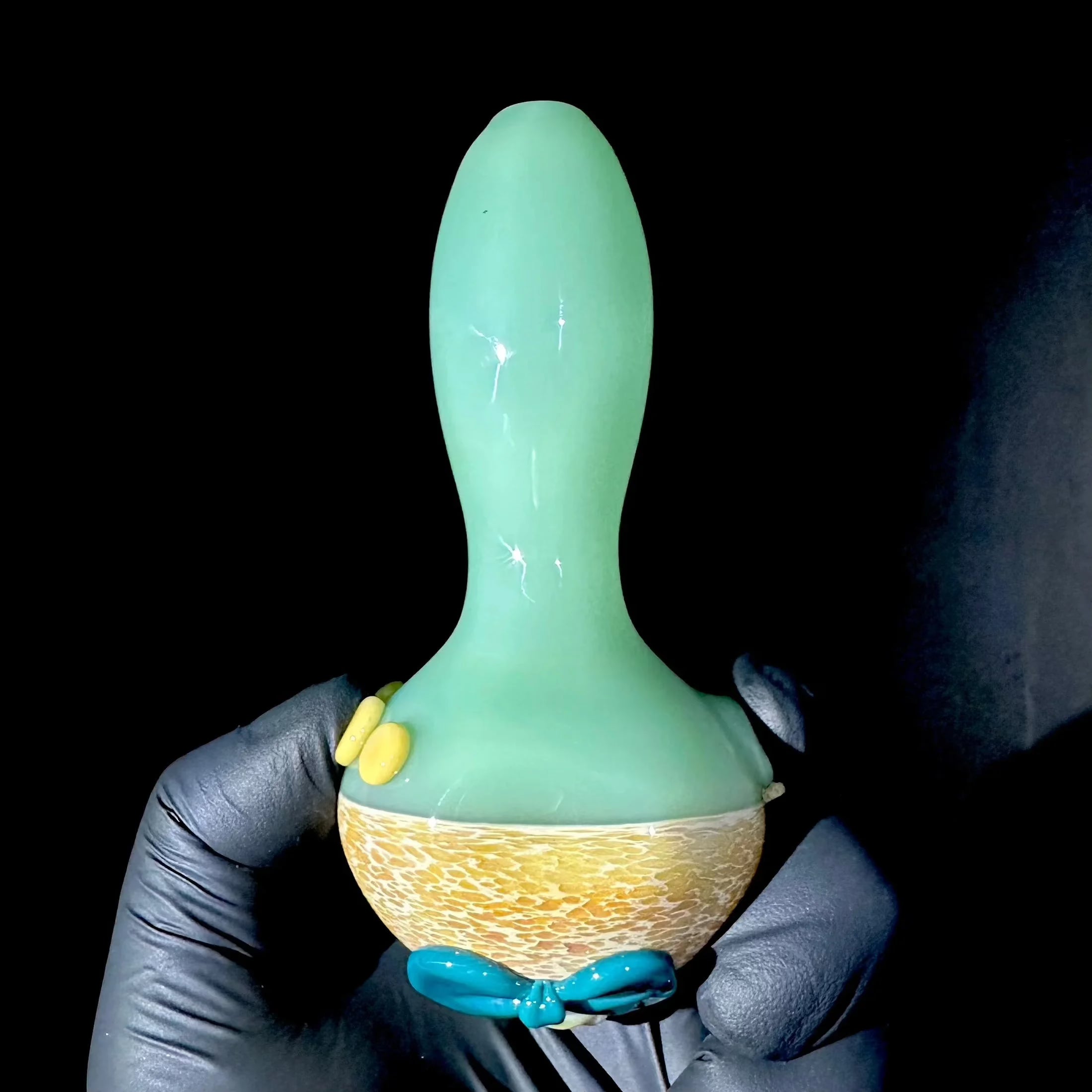 Trina Caterina - Tourquise Tie Tan Bear Spoon