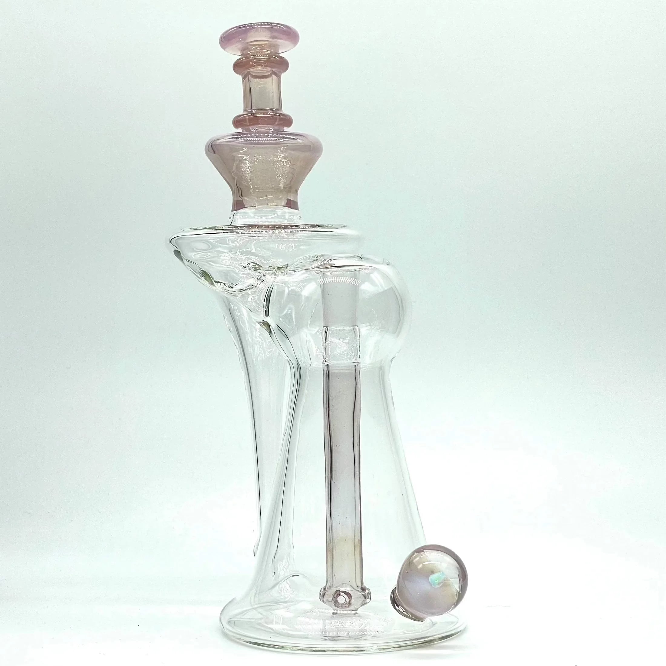 Lid Glass - Blossom Recessed Recycler