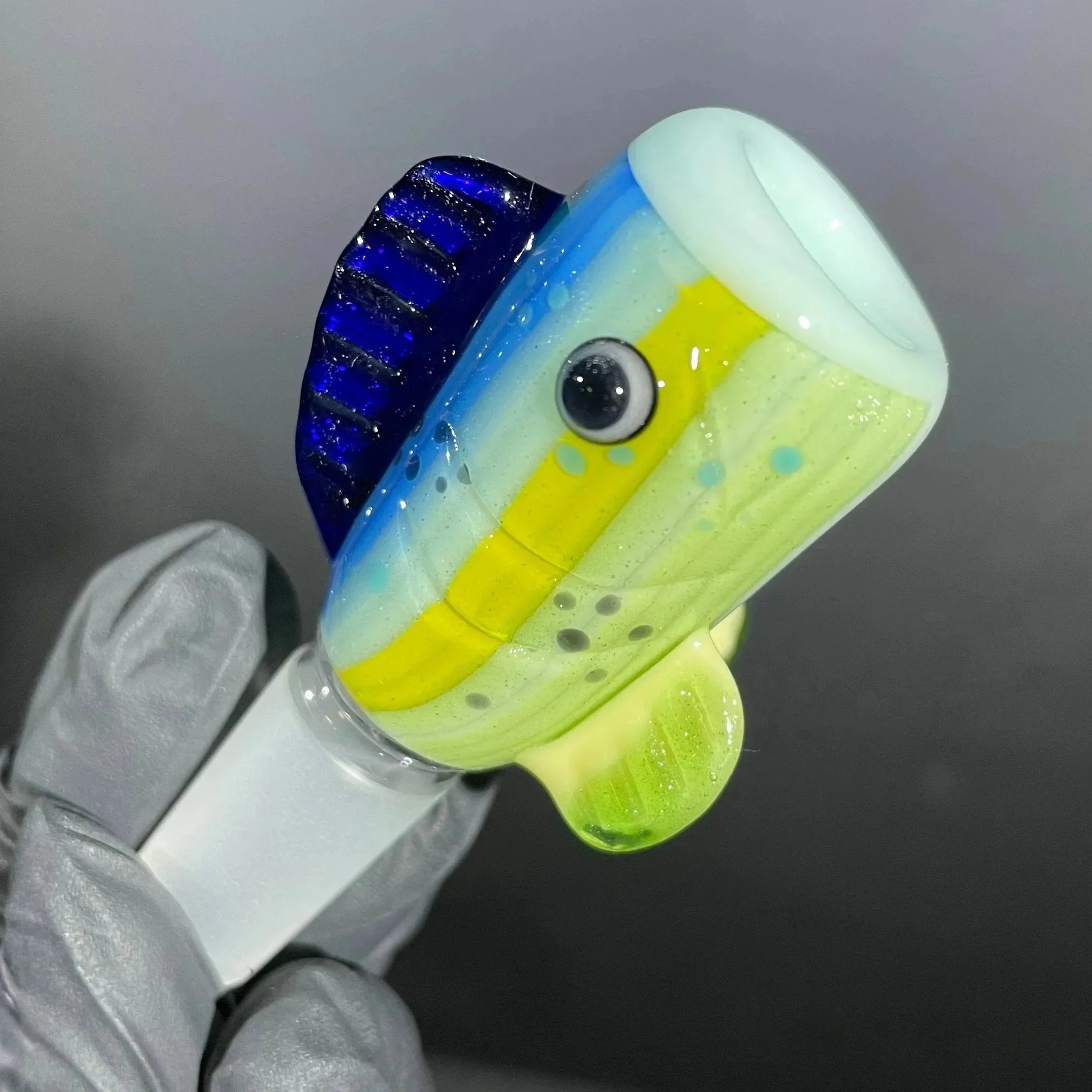 603 Glass - Mahi Mahi 14mm Slide