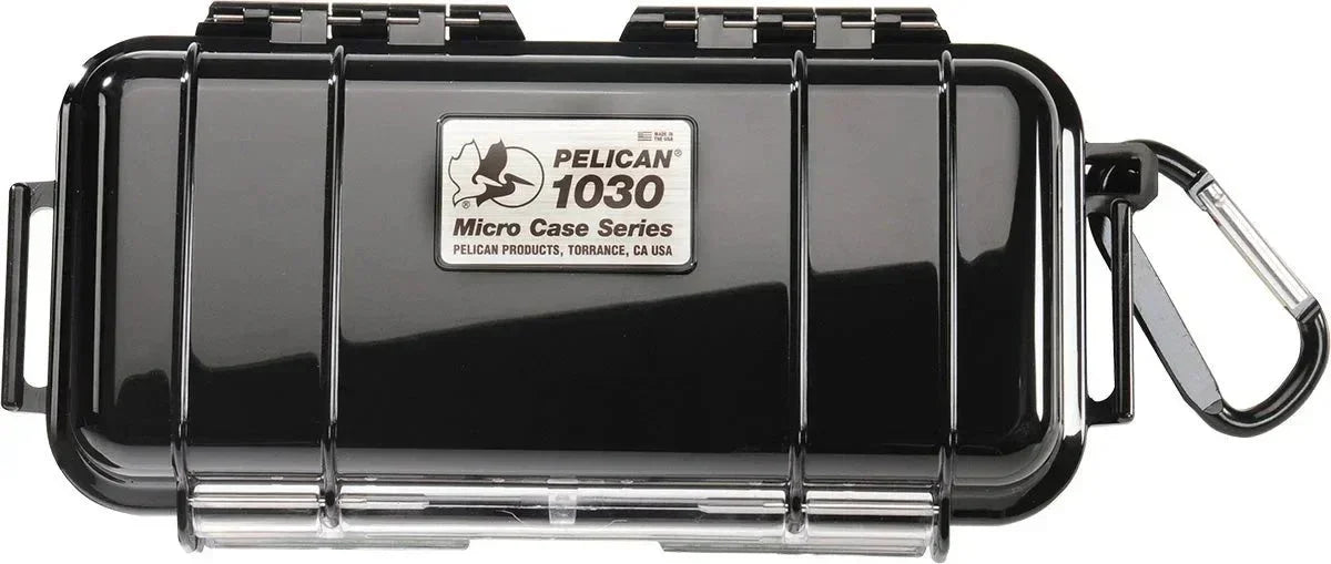 Pelican 1030 Micro Case Series waterproof protective case with carabiner