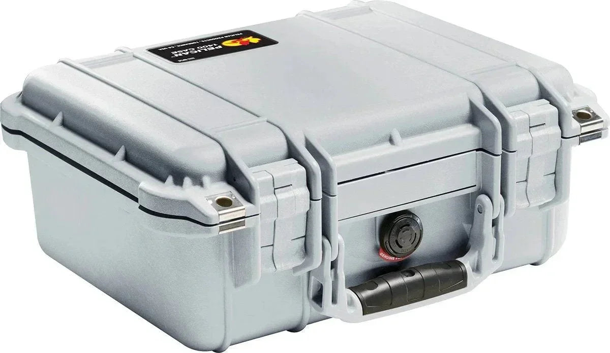 Pelican 1400 case: durable, waterproof hard case with secure latches and handle for gear protection