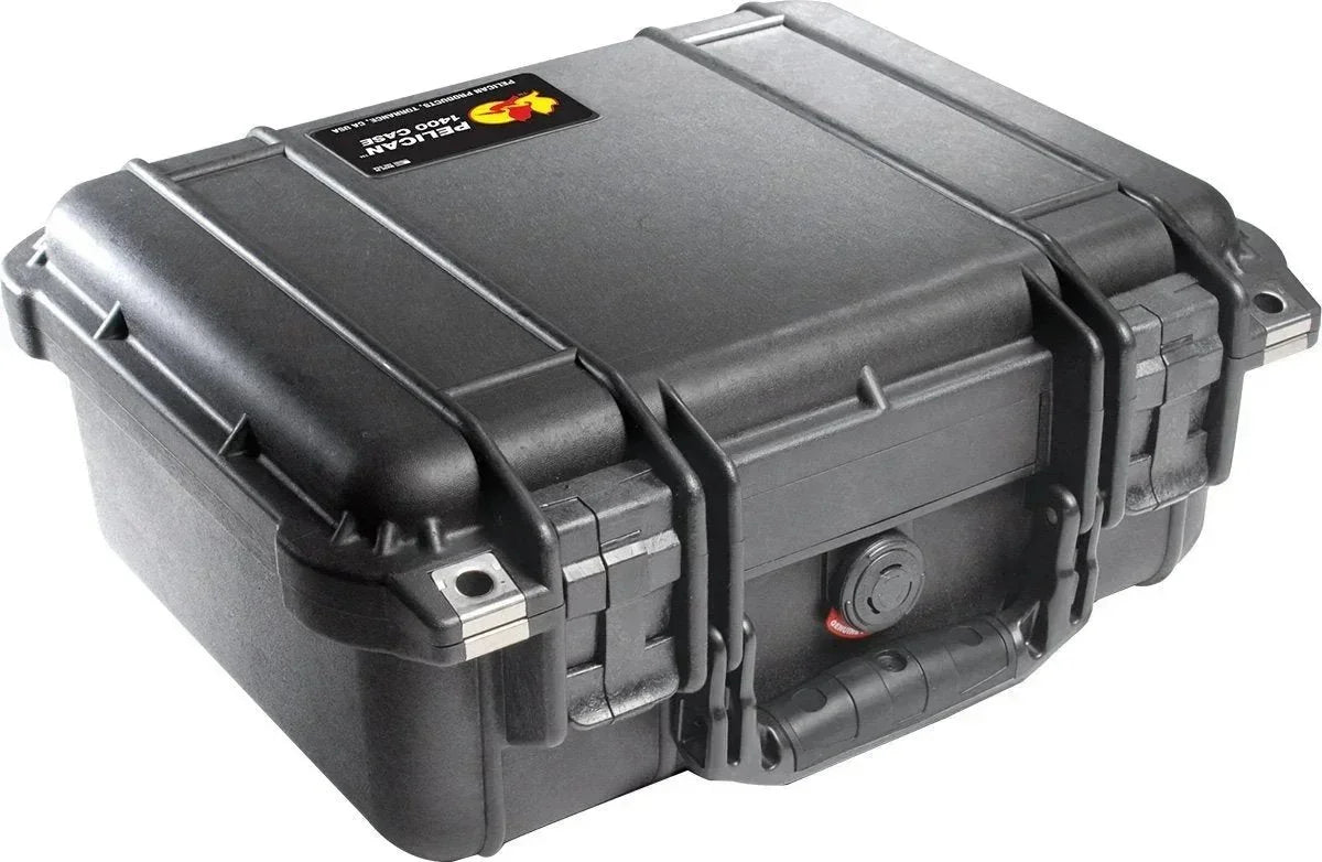 Pelican 1400 case for protecting glass pipes and vaporizers