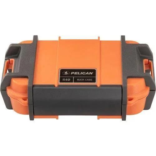 Pelican R40 Ruck Case - rugged orange and black protective storage box for gear