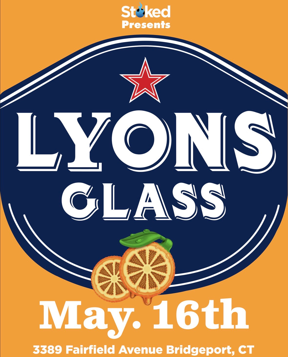 Sam Lyons Event Flyer