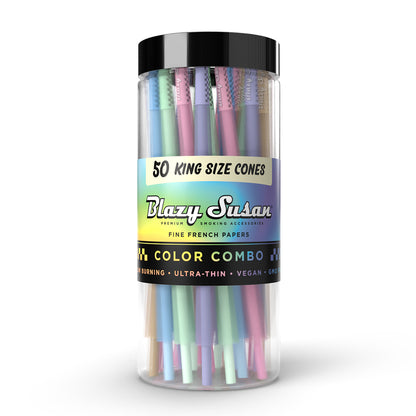 Blazy Susan - Color Combo  Pre-rolled Cone 50ct