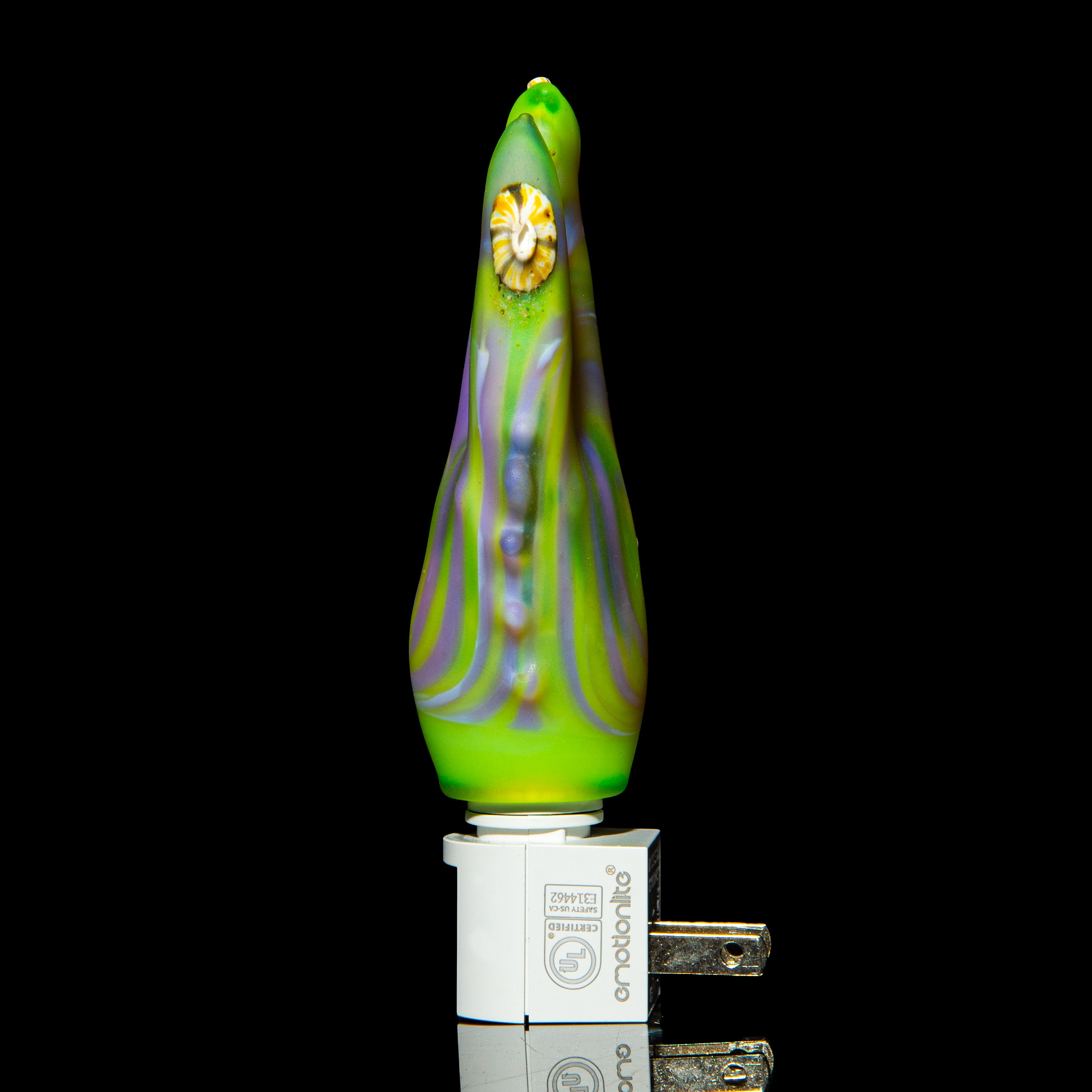 C Glass x Mrs Claws - Green & Purple Lobster Claw Night Light