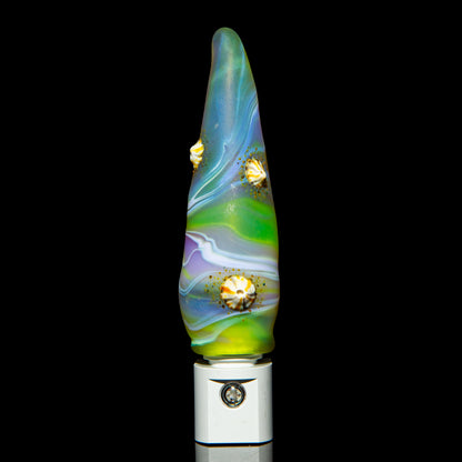 C Glass x Mrs Claws - Green & Purple Nub Night Light