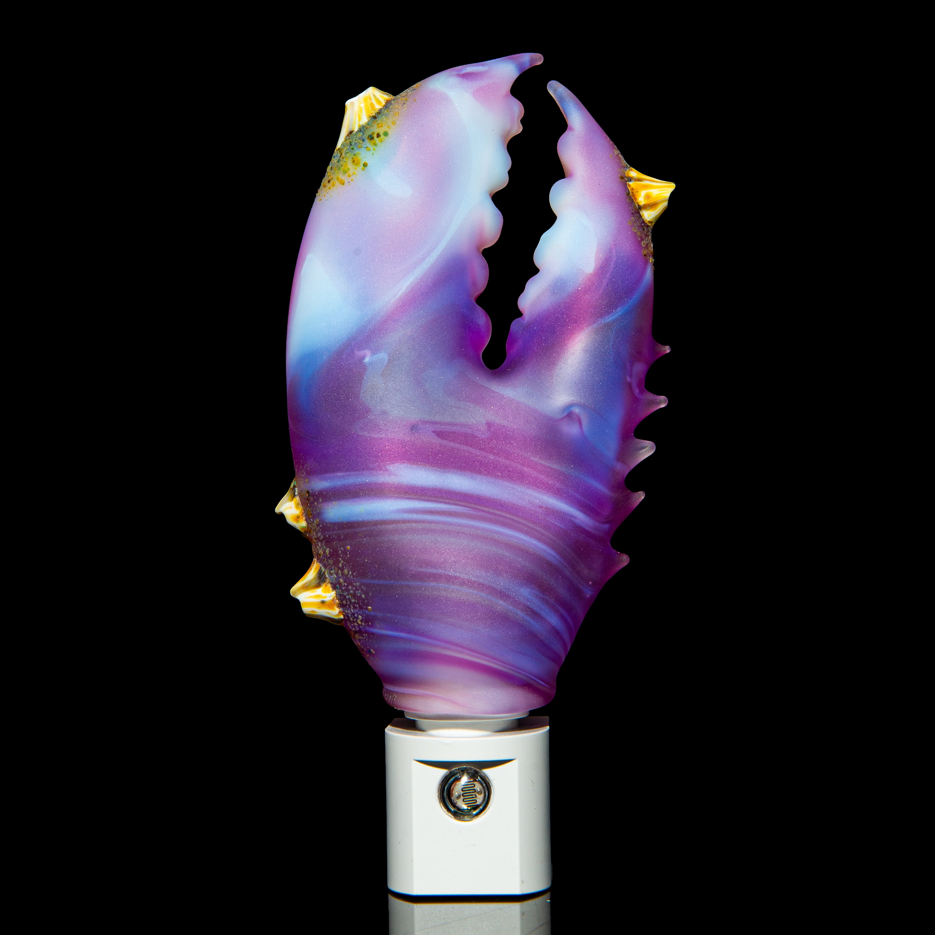 C Glass x Mrs Claws - Purple Twist Lobster Claw Night Light