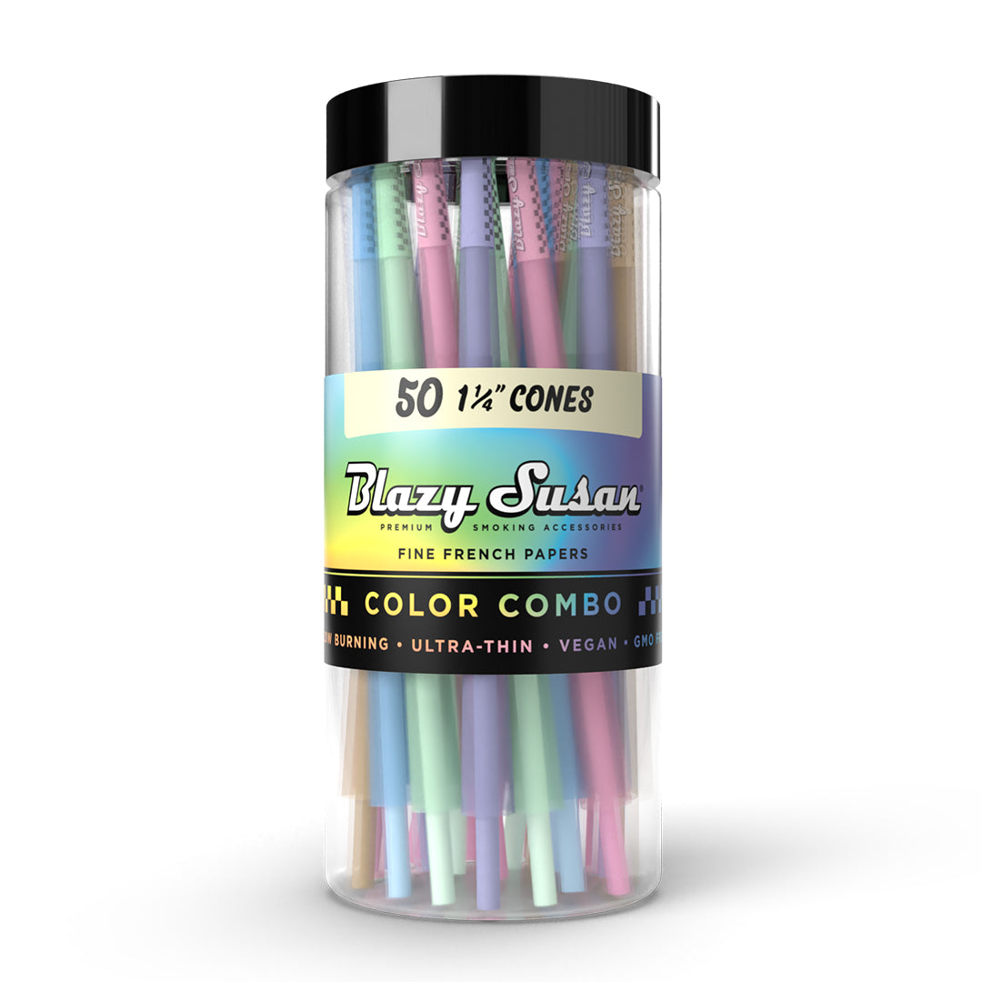 Blazy Susan - Color Combo  Pre-rolled Cone 50ct