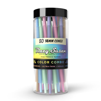 Blazy Susan - Color Combo  Pre-rolled Cone 50ct