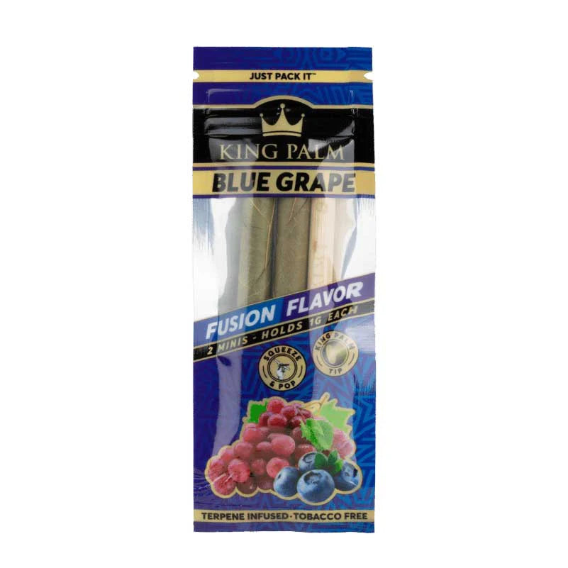 King Palm - Mini Blue Grape 2pk