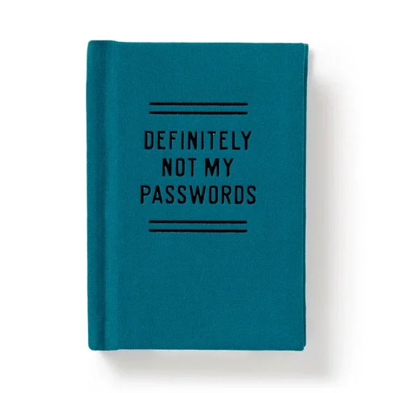 Definitely Not My Passwords Tiny Journal