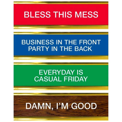 Fred & Friends - Daily Desk Plaque