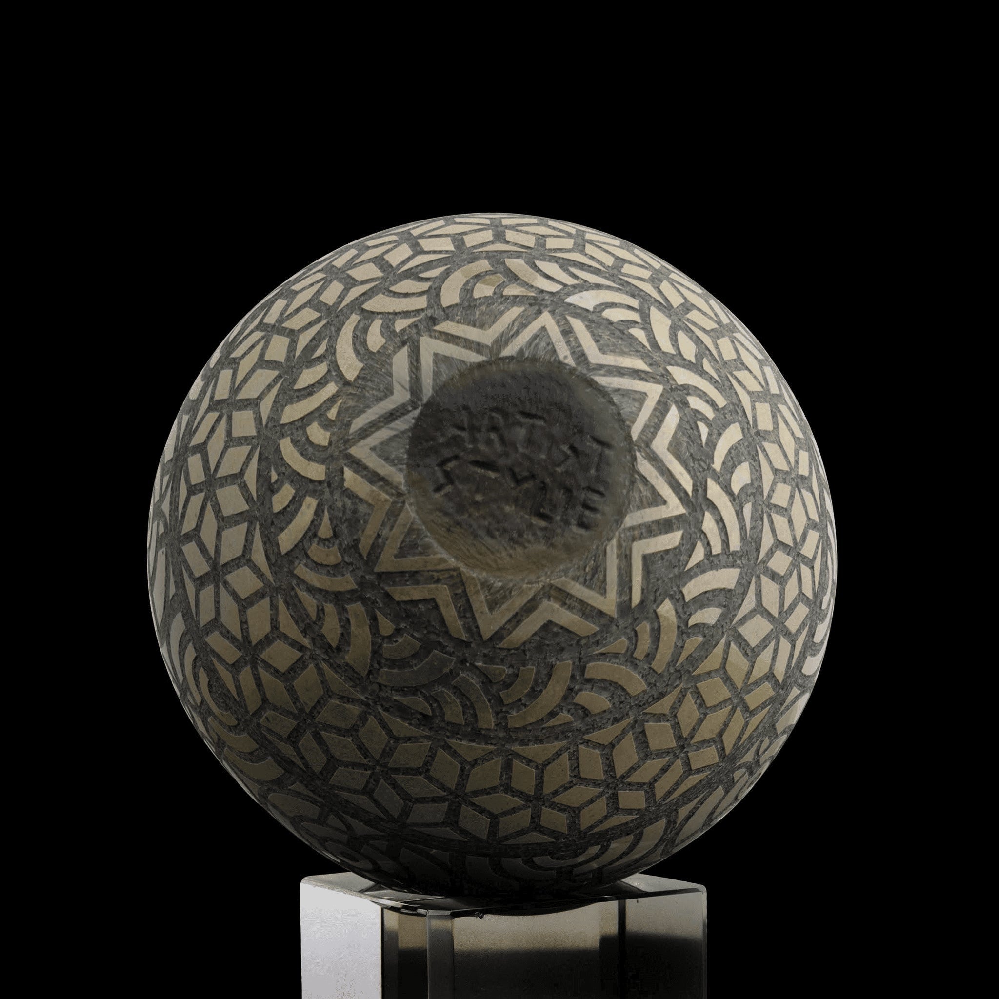 Artist Stylie - Geometric 60mm Marble