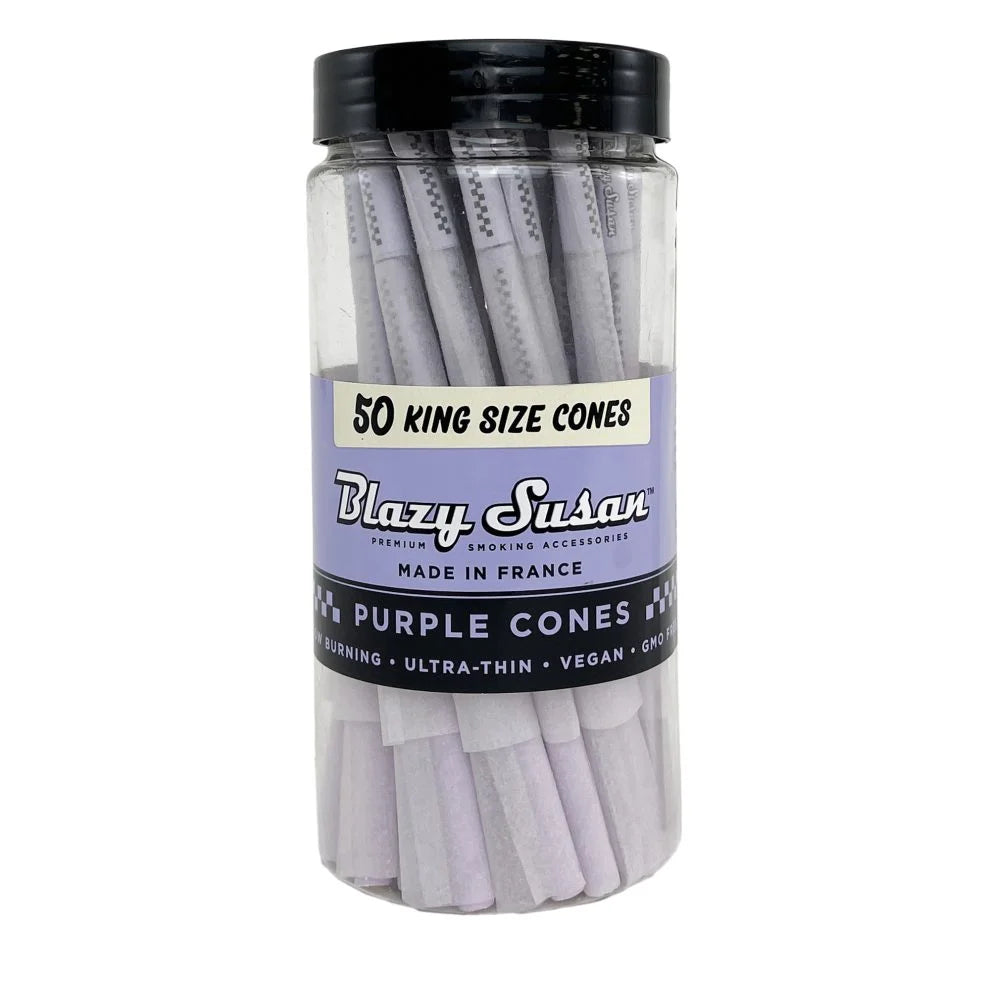 Blazy Susan - Purple 50 King Cones