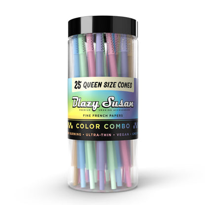 Blazy Susan - Color Combo  Pre-rolled Cone 50ct