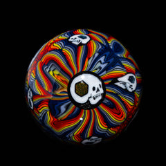 Ponder The Orb: AKM - Rainbow Skull Milli Marble