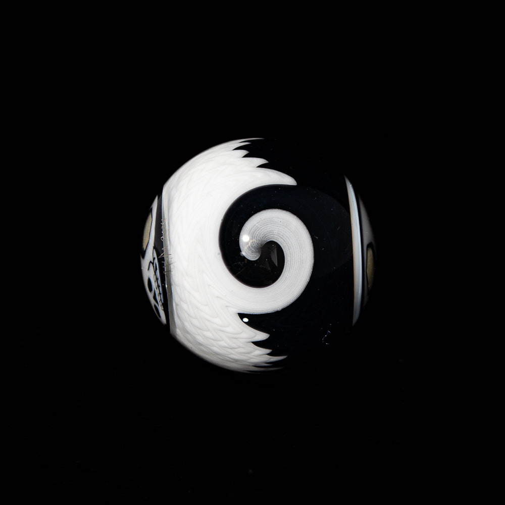 Ponder The Orb: AKM - Black & White Milli Marble