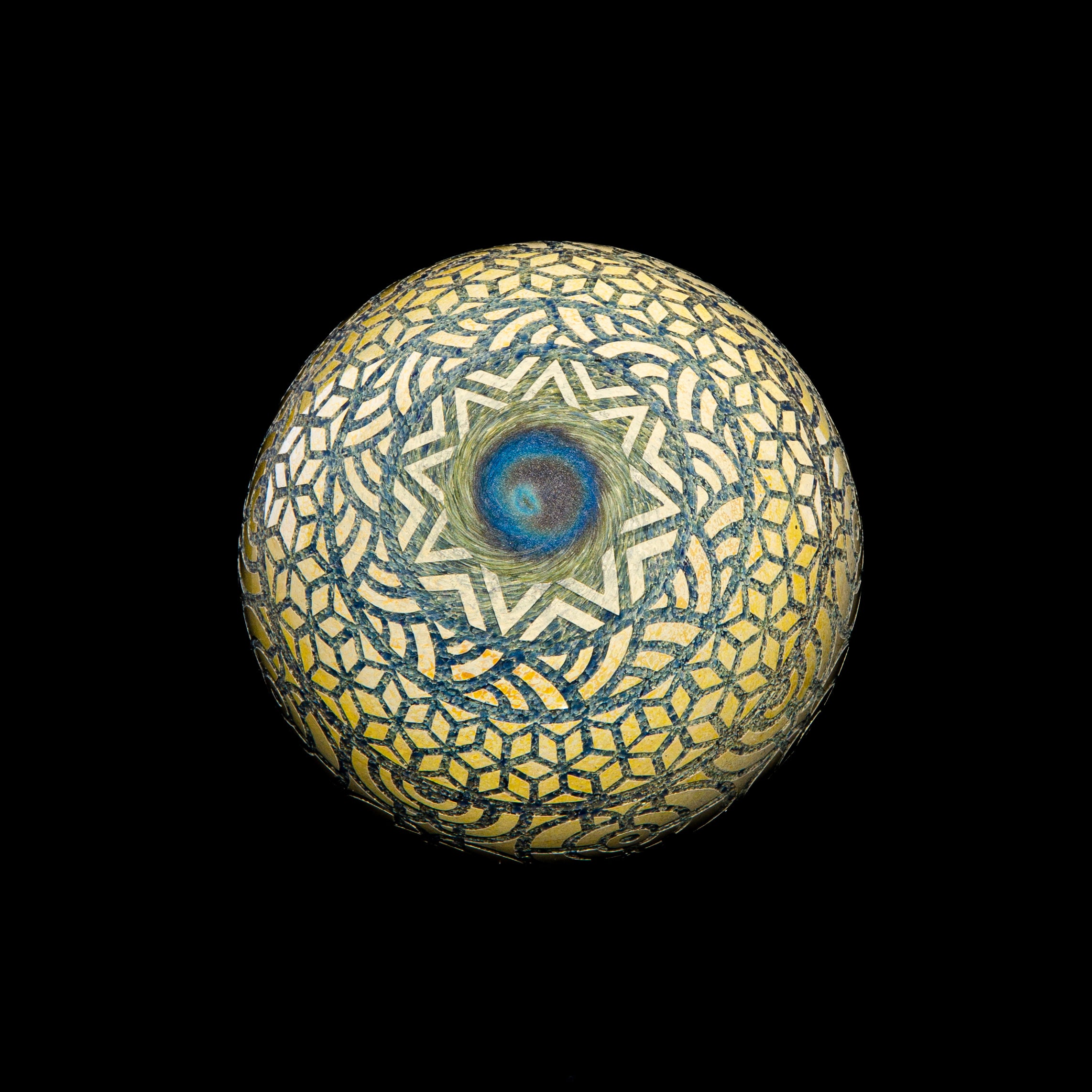 Artist Stylie - Geometric 60mm Marble