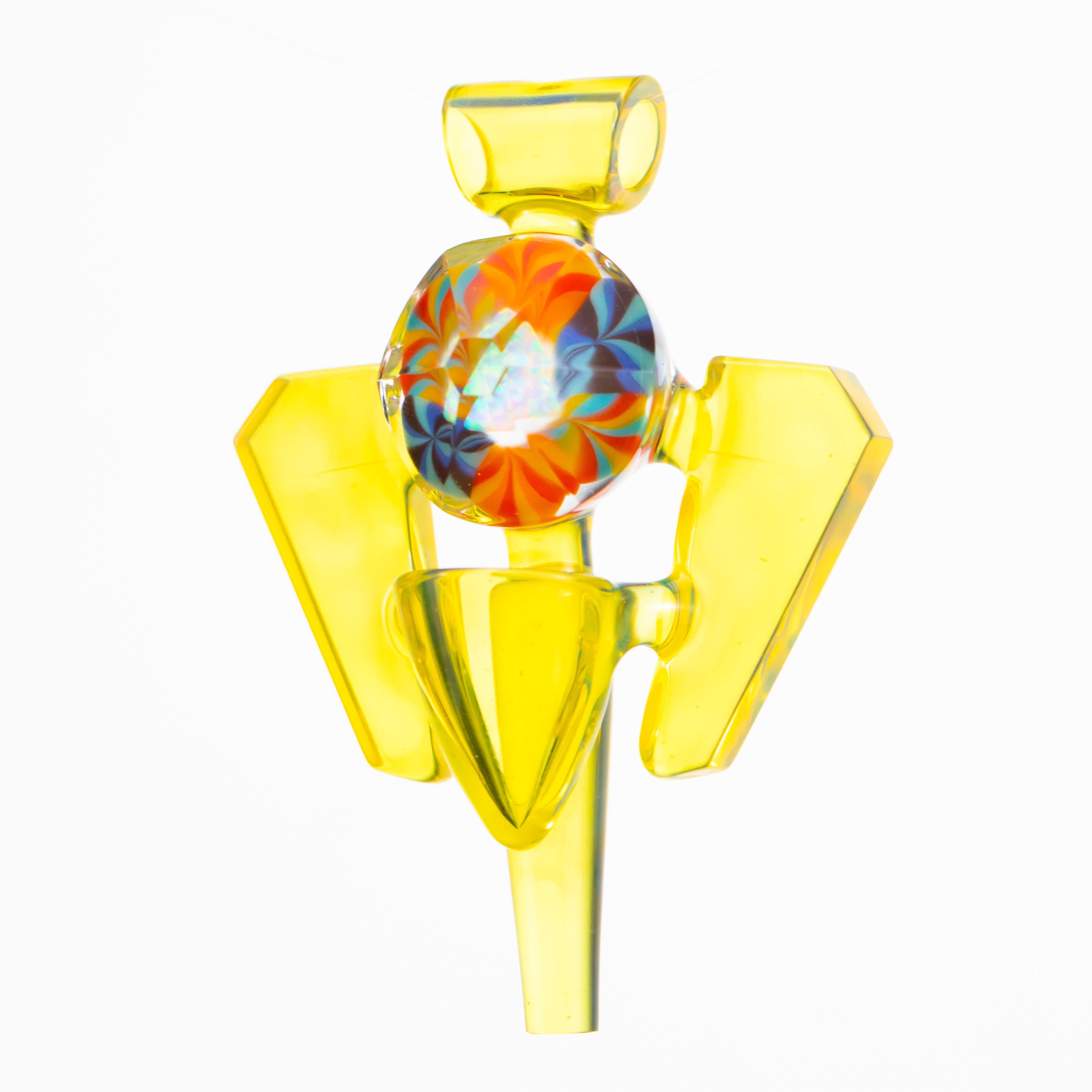 Avatar Glass x Disk - Starship Amulet Pendant