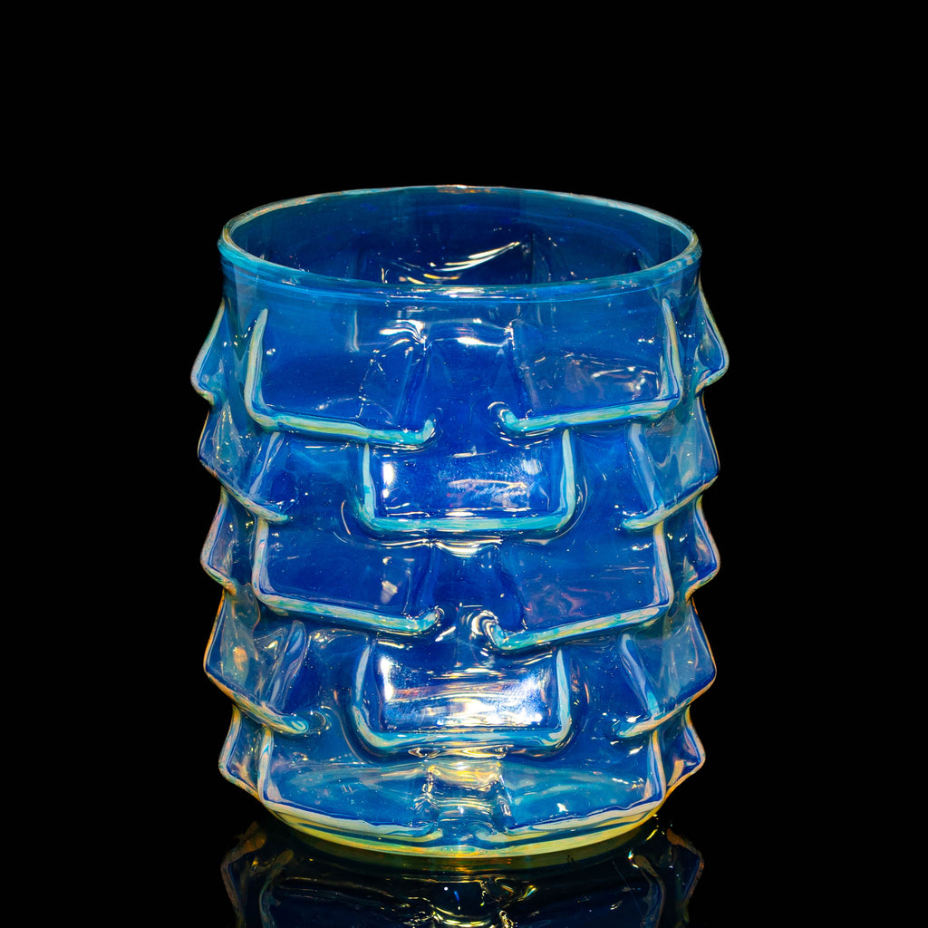 Drinking Vessels: Avery Yorke - Fumed Block Rock Glass