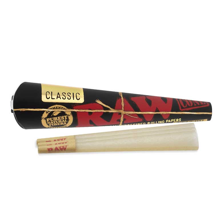 RAW - Black Classic King Pre-Rolled Cones