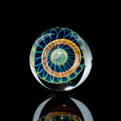 Beak Glass - Linework Toroidal Top Marble 2