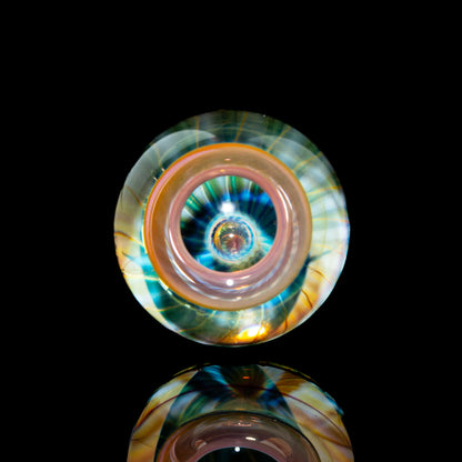 Beak Glass - Linework Toroidal Top Marble 4