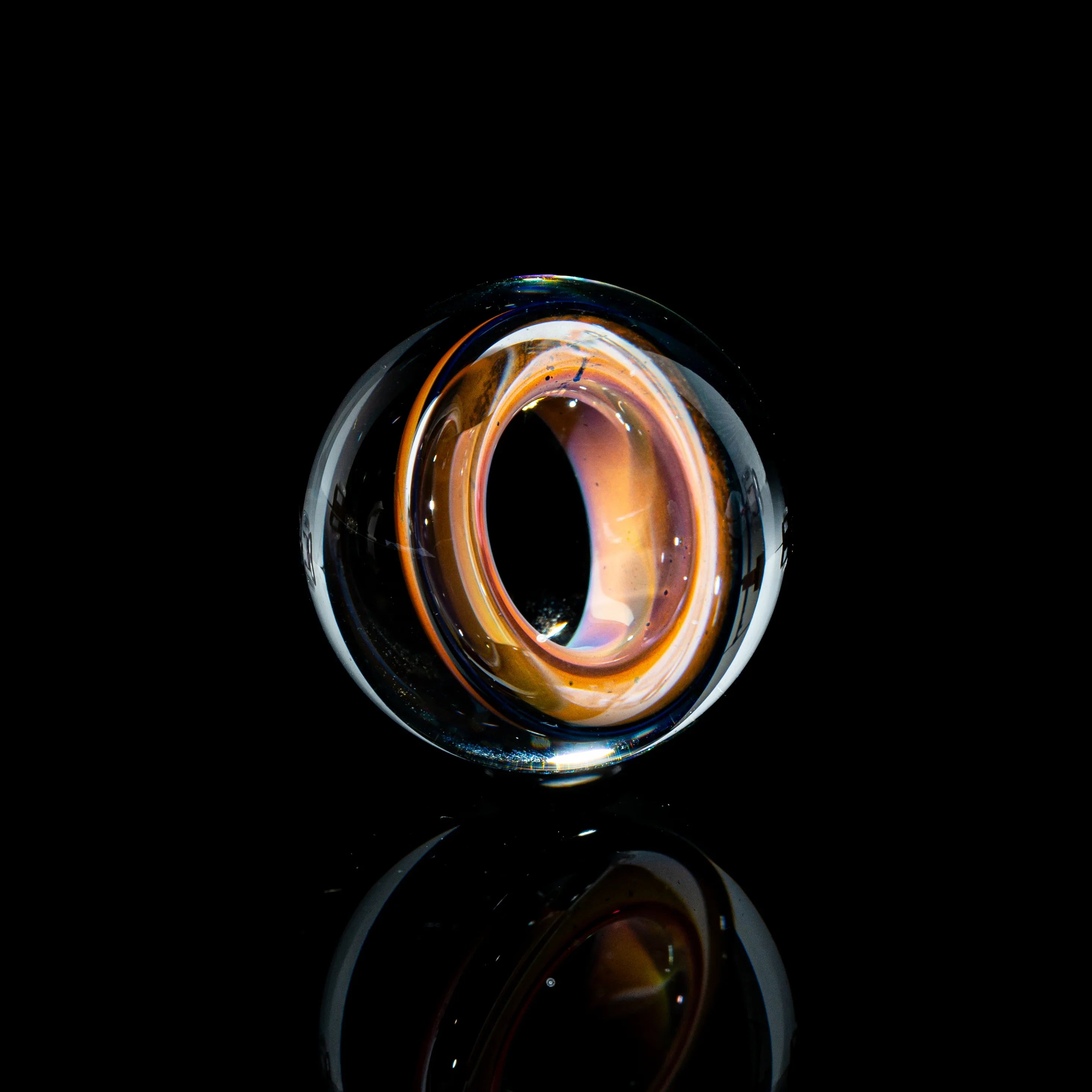 Beak Glass - Toroidal Top Marble 7