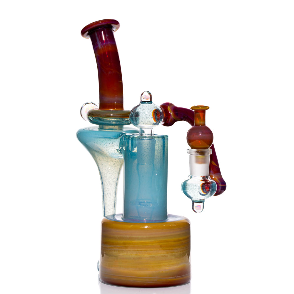 Bear Mountain Studios - Blue & Amber 14mm DD RBR