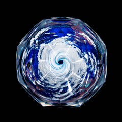 Geoffrey Beetem - Faceted Earth Marble