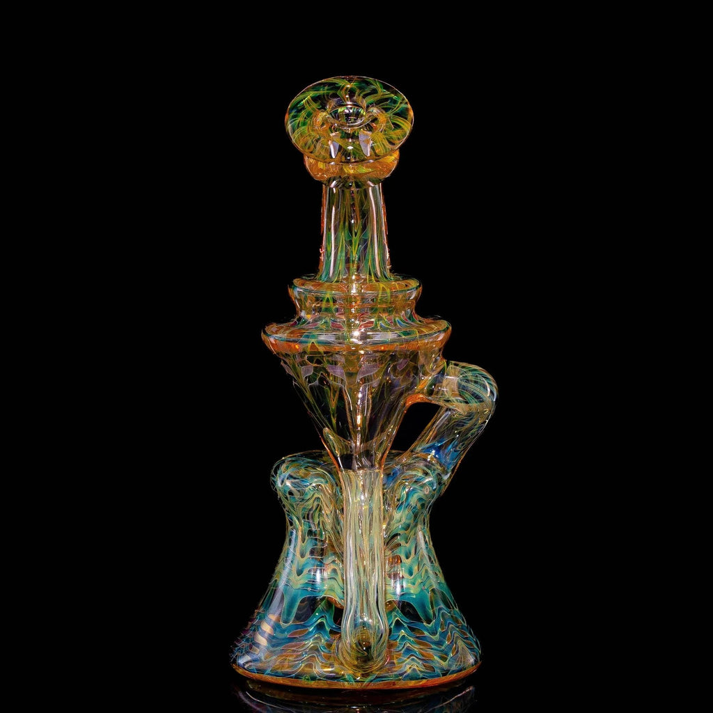 Blake Begelman - Amber Purple Accented Fume Wrap & Rake Single Uptake Recycler