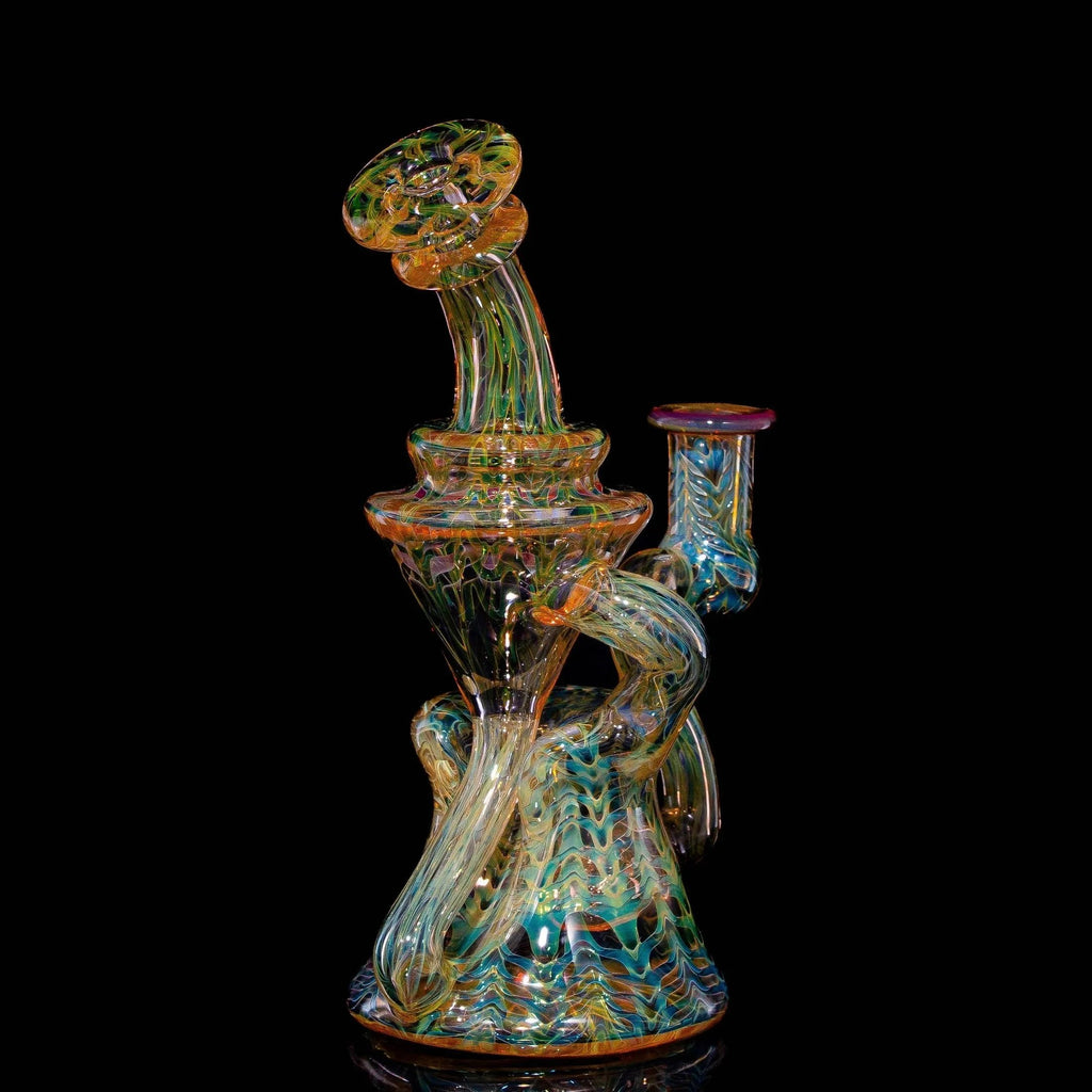 Blake Begelman - Amber Purple Accented Fume Wrap & Rake Single Uptake Recycler