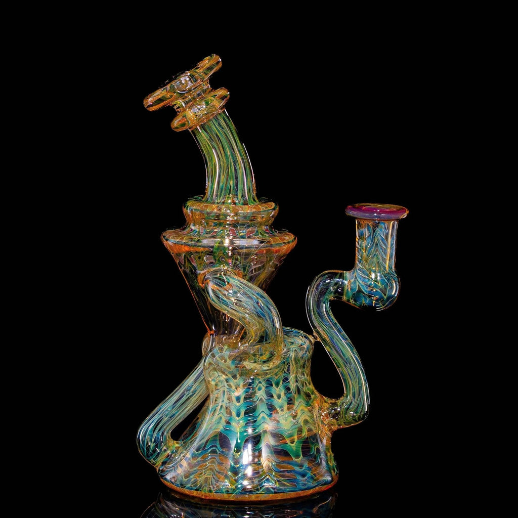 Blake Begelman - Amber Purple Accented Fume Wrap & Rake Single Uptake Recycler