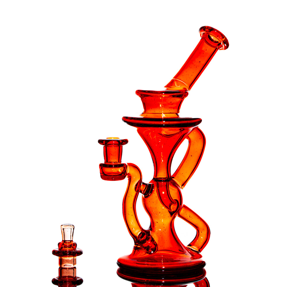 Blob Glass - Pomegranate Klein Recycler