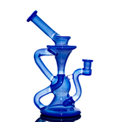 Blob Glass - Translucent Blue Cheese Klein Recycler