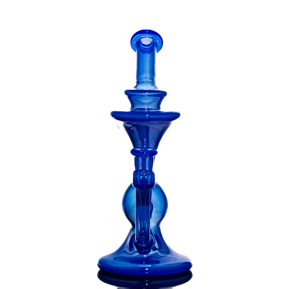 Blob Glass - Translucent Blue Cheese Klein Recycler