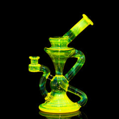 Blob Glass - Yellow Opal Klein Recycler