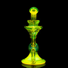 Blob Glass - Yellow Opal Klein Recycler