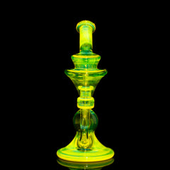 Blob Glass - Yellow Opal Klein Recycler