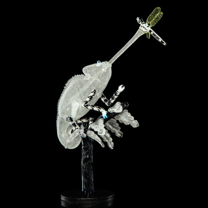 Crunklestein x Blue Soldier - White Reticello Chameleon