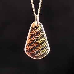 Ryan Teurfs - Duality Necktie Honeyglass Necklace