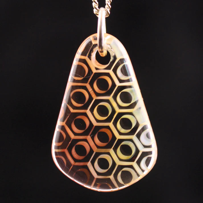 Ryan Teurfs - Duality Necktie Honeyglass Necklace