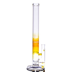 Captain Hook Glass - 2 Hole Fume & North Star Yellow Beaon