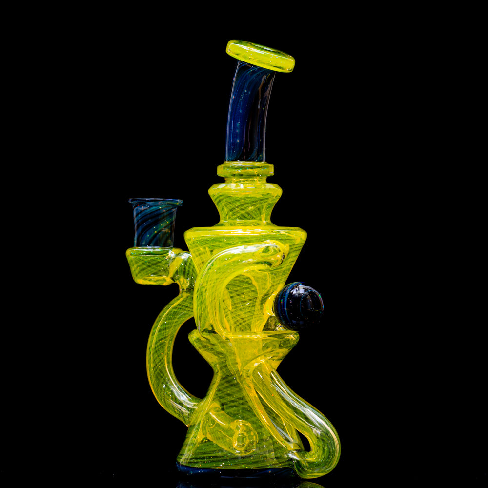 Captn' Cronic x BigZ - Lemondrop & Crushed Opal Mini Recycler