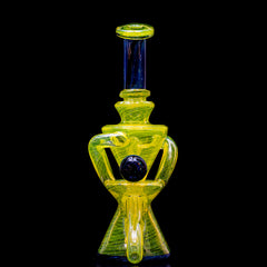 Captn' Cronic x BigZ - Lemondrop & Crushed Opal Mini Recycler