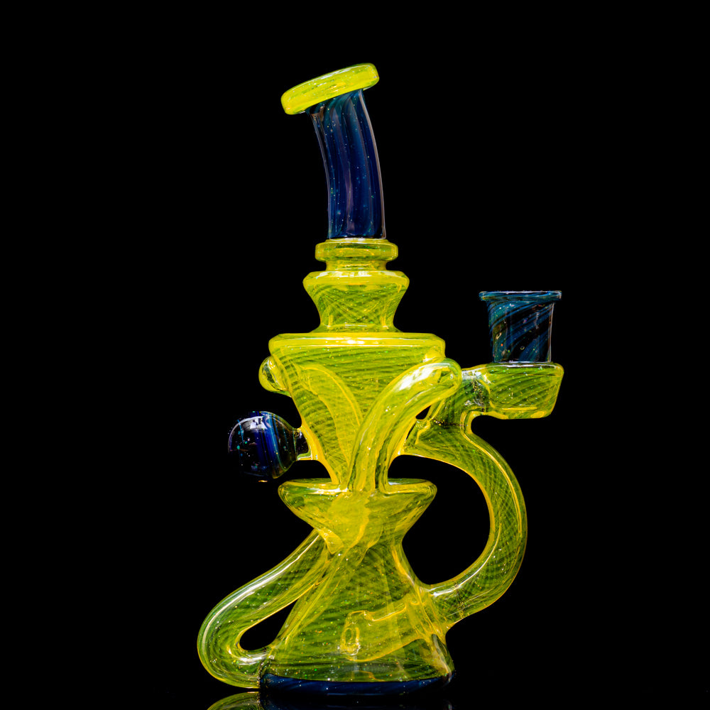 Captn' Cronic x BigZ - Lemondrop & Crushed Opal Mini Recycler