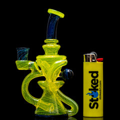 Captn' Cronic x BigZ - Lemondrop & Crushed Opal Mini Recycler